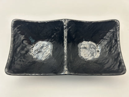 Salsero de 2 depositos de 16.5 Cm