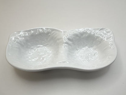 Salsero de 2 depositos de 18 cm