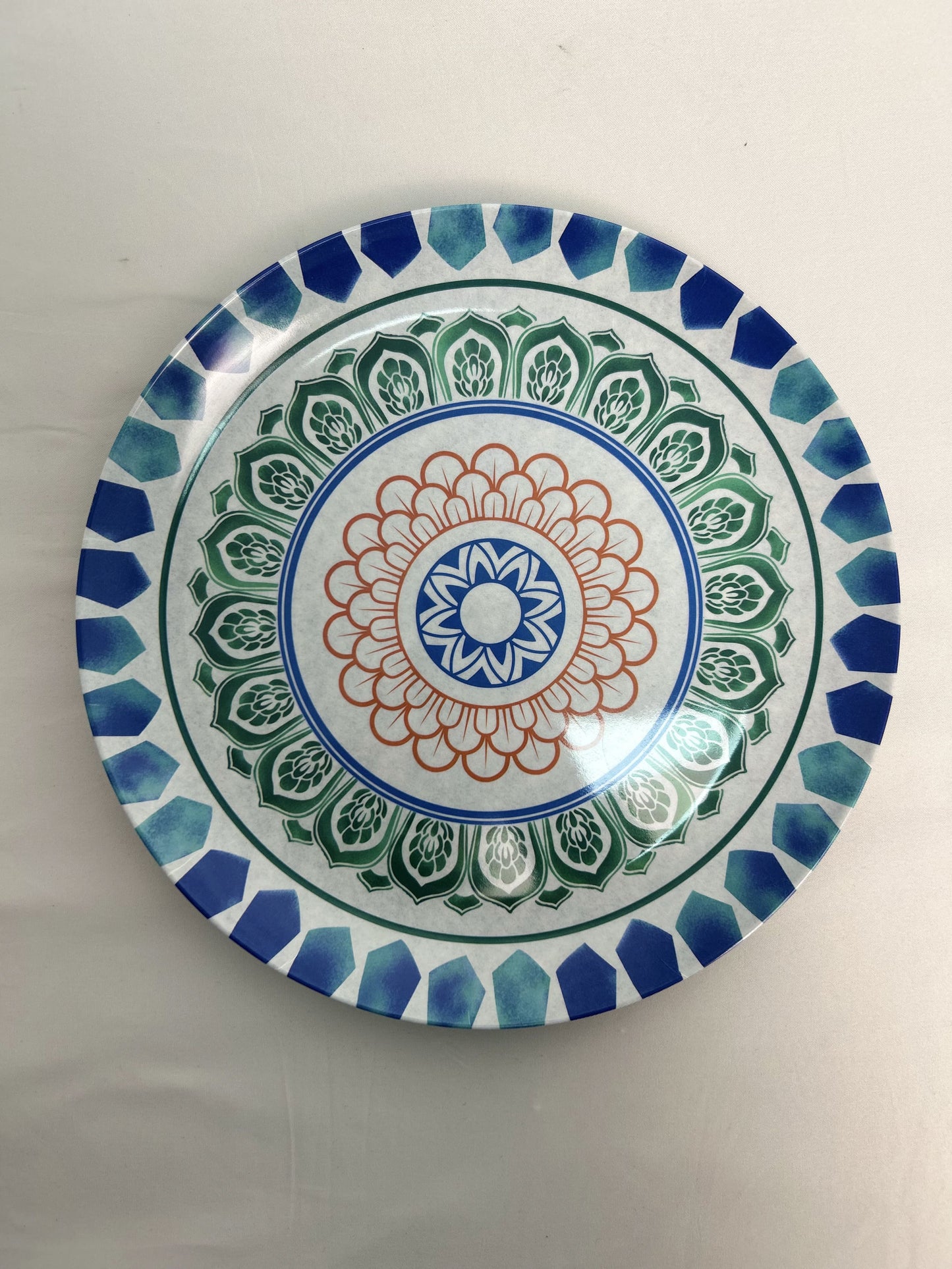 Plato de 26 Cm de Estilo Tailandés