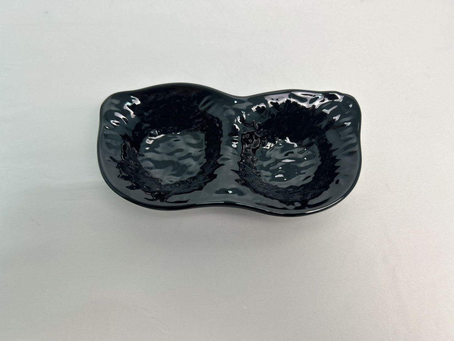 Salsero de 2 depositos de 18 cm