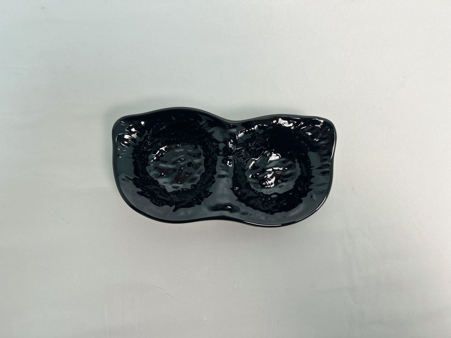 Salsero de 2 depositos de 18 cm