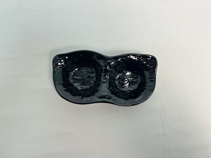Salsero de 2 depositos de 18 cm