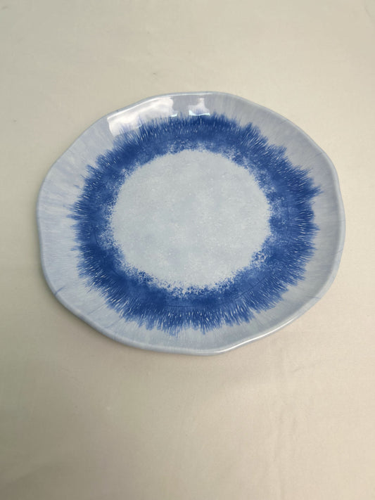 Plato Redondo de 28 Cm Azul