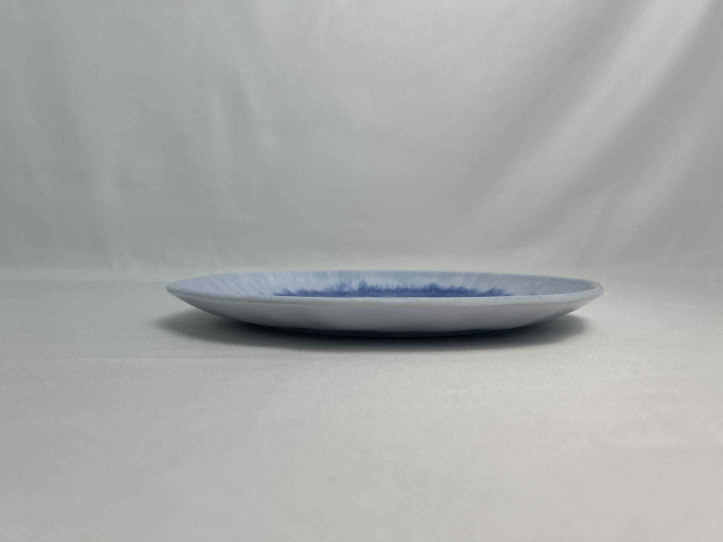 Plato Redondo de 28 Cm Azul