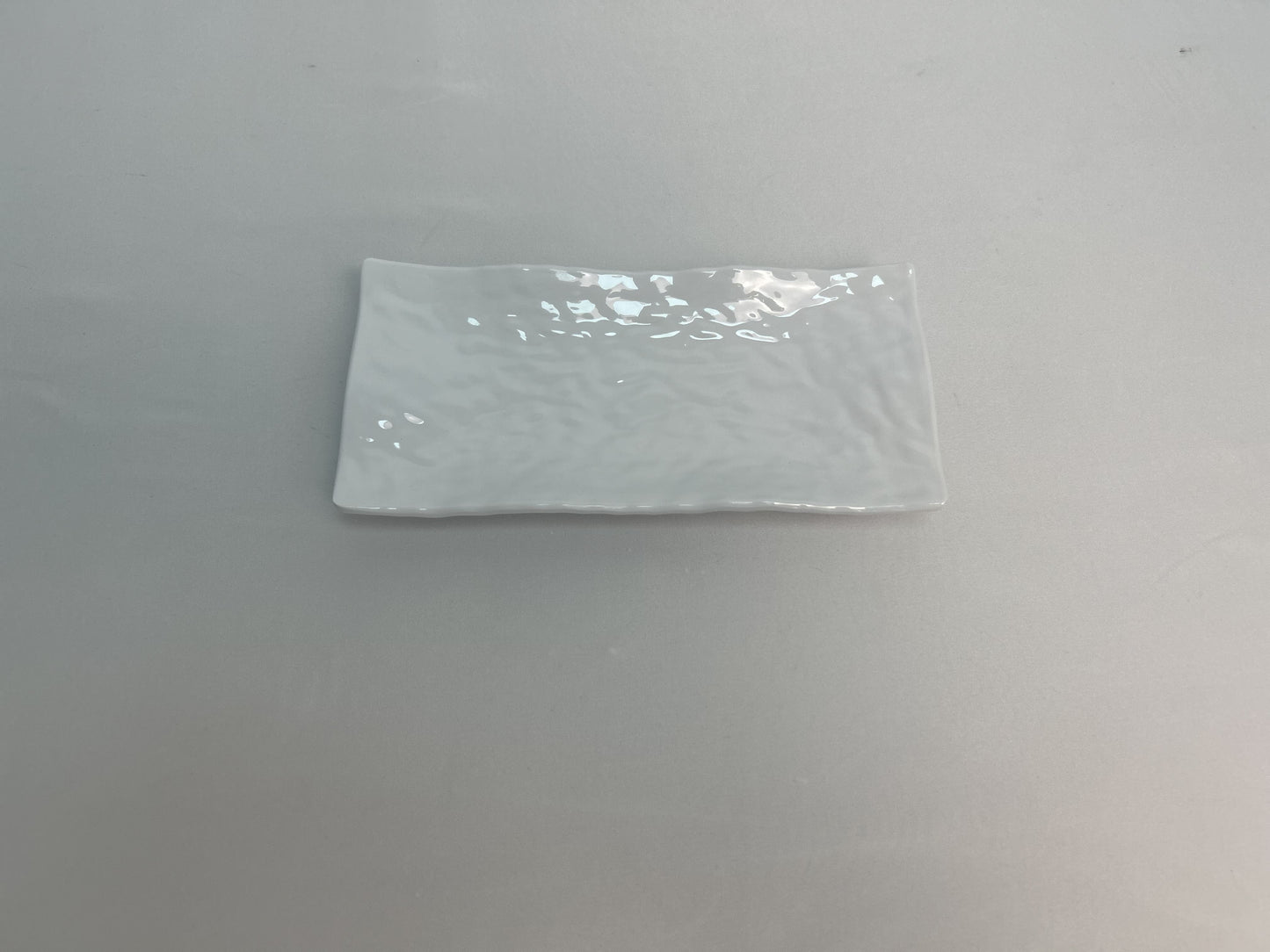 Plato Blanco Rectangular de 22,5 Cm