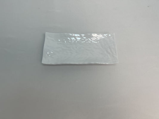 Plato Blanco Rectangular de 22,5 Cm
