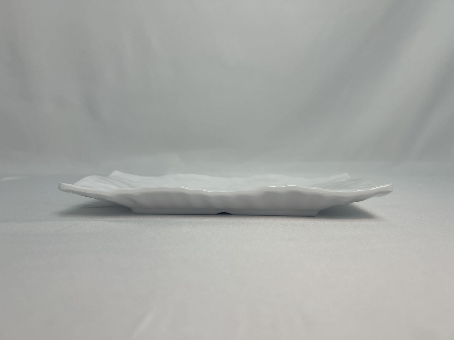 Plato Blanco Rectangular de 22,5 Cm